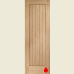 24 x 78 Suffolk Internal Oak Fire Door