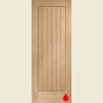 27 x 78 Suffolk Internal Oak Fire Door