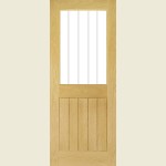 24 x 78 Ely Oak Glazed Door 610 x 1981