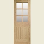 Arran Suffolk Oak Glazed Doors