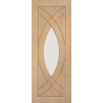 Kingswood Treviso Oak Door with Clear Glass