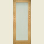 24 x 78 Walden Oak Door Frosted Glass 610 x 1981 x 35