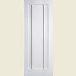 24 x 78 White Primed 3 Panel Lincoln Door