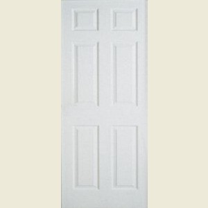 726 x 2040mm 6 Panel Smooth FD30 Fire Door