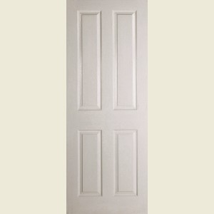 826 x 2040 4 Panel Textured Door