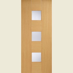 33 x 78 Catalonia Glazed Oak Door