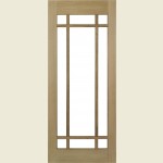 27 x 78 Lyon Glazed Oak Door