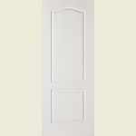Bude Classical Two Panel Arch Top Textured Doors
