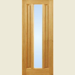 30 x 78 Kilburn Oak Glazed Door