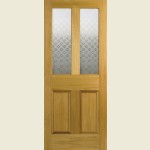 27 x 78 Malton White Oak Door