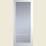 Tetbury Manhattan FifteenLight Clear Glazed Textured Doors