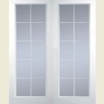  Manhattan Twenty Light Clear Glazed Smooth Door Pairs