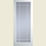 Tetbury Manhattan Full Light Clear Glazed Smooth Doors