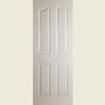 Redruth Mayfair Four Panel Arch Top Textured Doors