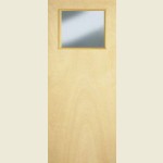 Grantham Popular Glazed Flush Doors