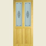 24 x 78 Clear Pine Richmond Campion Glazed Door