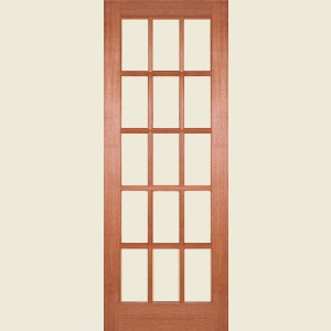 24 x 78 Hardwood SA 15-Light Door 24 x 78 Hardwood SA 15-Light Door