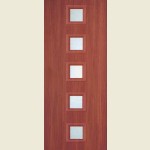 27 x 78 Sapele Veneer 10G FD30 Fire Door