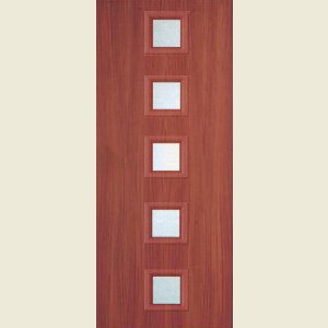 426 x 2040mm Sapele Veneer 10G FD30 Fire Door