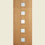 Gainsborough Superdelux 10G White Oak Veneer Doors
