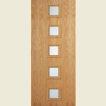 18 x 78 White Oak Veneer 10G FD30 Fire Door