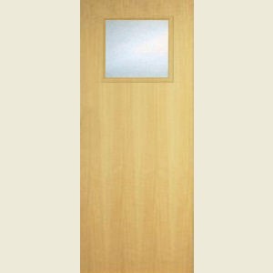 926 x 2040mm Anegre Veneer 1G FD60 Fire Door