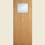 Baston Superdelux 1G White Oak Veneer Doors