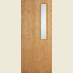 18 x 78 White Oak Veneer 7G FD30 Fire Door