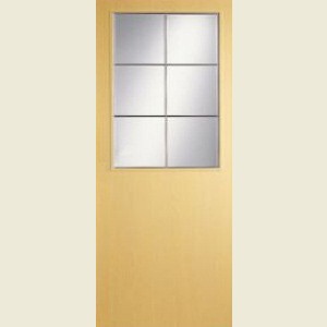 Kelso Wood Tone Ash Half Light Doors