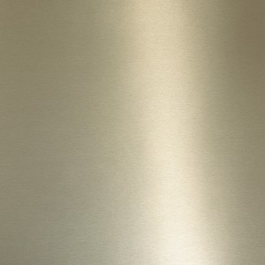 Alu Brushed Goldtone Laminate Sheet 3050 x 1220 mm