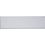 254mm x 76mm Inner Letterbox Tidy Satin Silver