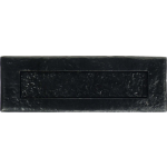 257mm x 80mm Antique Black Letter Box Cover Plate