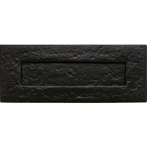 268mm x 108mm Antique Black Letter Box Cover Plate