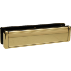 Fire Rated Telescopic Letter Plate PVD Polished Brass