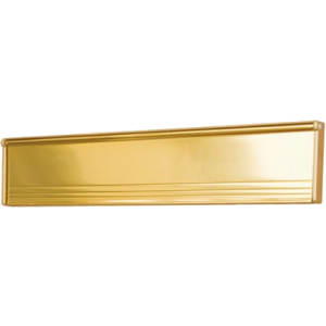 293mm Gold Letterplate Draught Excluder