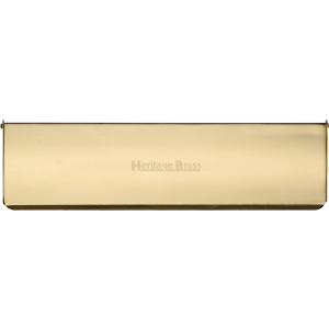 280mm Interior Letter Flap Polished Brass
