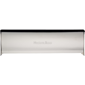 305mm Interior Letter Flap Polished Nickel