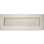 356mm x 127mm Letter Box Cover Plate Satin Nickel