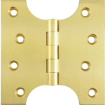 102mm x  52 x 102 x 4mm Parliament Hinge Polished Brass