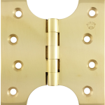 102 x  50 x 101 x 4mm Parliament Hinge Polished Brass