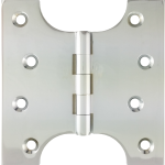 101mm x 51mm x 101mm Parliament Hinge Polished Chrome