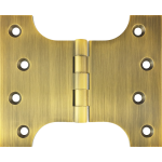 102 x  76 x 127 x 4mm Parliament Hinge Antique Brass