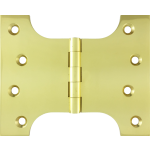 102 x 73 x 127 x 4mm Parliament Hinge Polished Brass