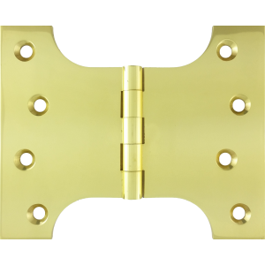 102 x 73 x 127 x 4mm Parliament Hinge Polished Brass