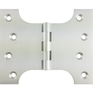 102mm x  76mm x 127mm x 4mm Parliament Hinge Satin Chrome