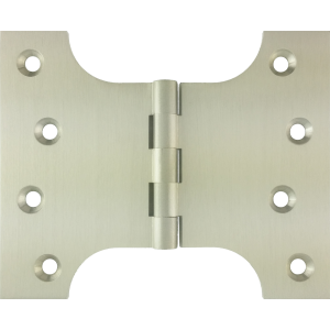 102mm x  76mm x 127mm x 4mm Parliament Hinge Satin Nickel