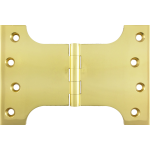 102mm x 100mm x 151mm x 5mm Parliament Hinge Polished Brass