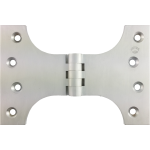 102mm x 100mm x 152mm x 5mm Parliament Hinge Satin Chrome