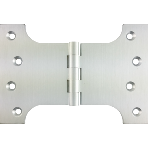 102mm x 100mm x 152mm x 4mm Parliament Hinge Satin Chrome