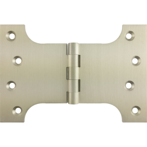 102mm x 100mm x 152mm x 4mm Parliament Hinge Satin Nickel